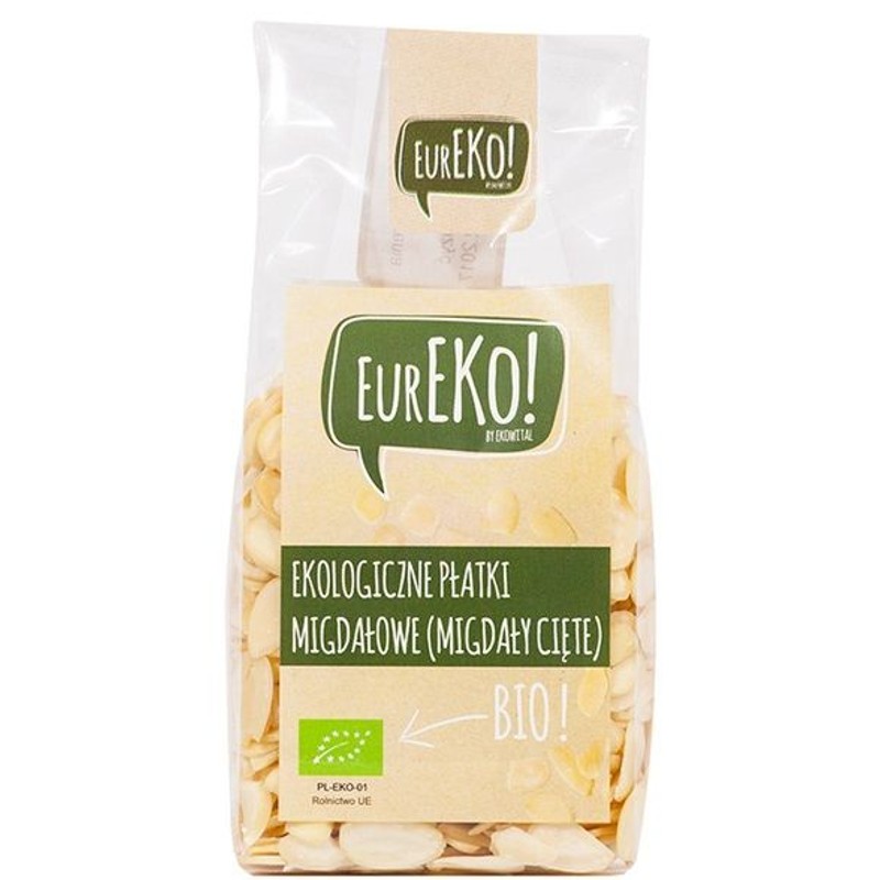 BIO Ekologiczne płatki migdałowe EurEKO! 100 g