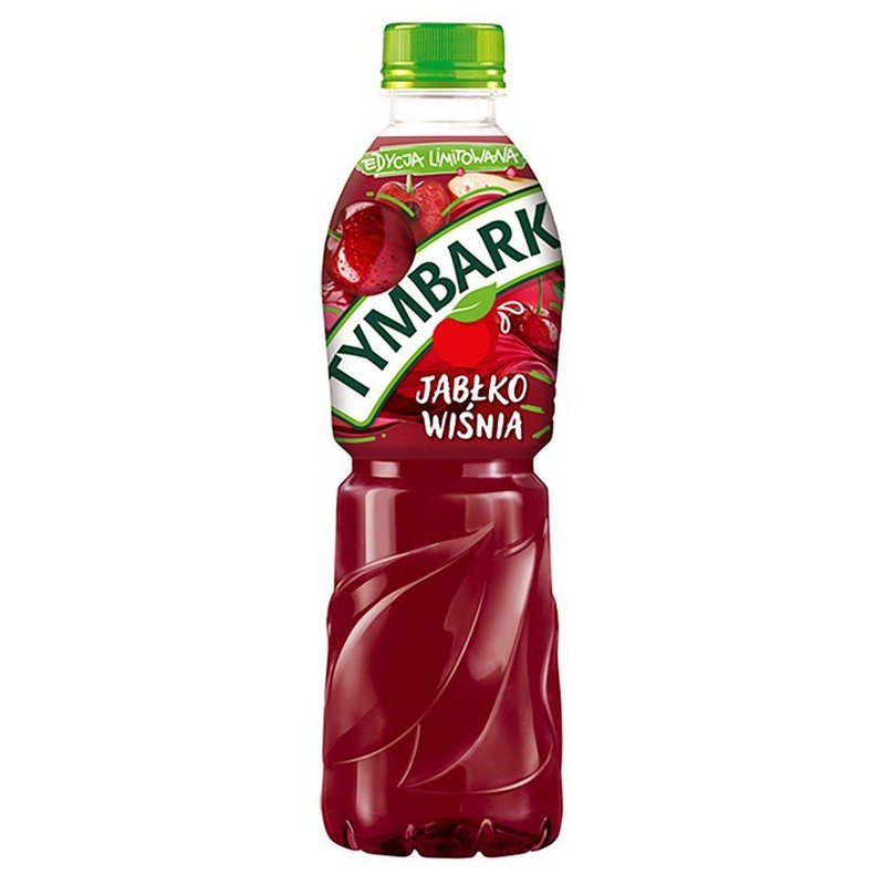 Napój owocowy niegazowany, pasteryzowany. Zawiera cukier i substancję słodzącą.  Tymbark 500 ml