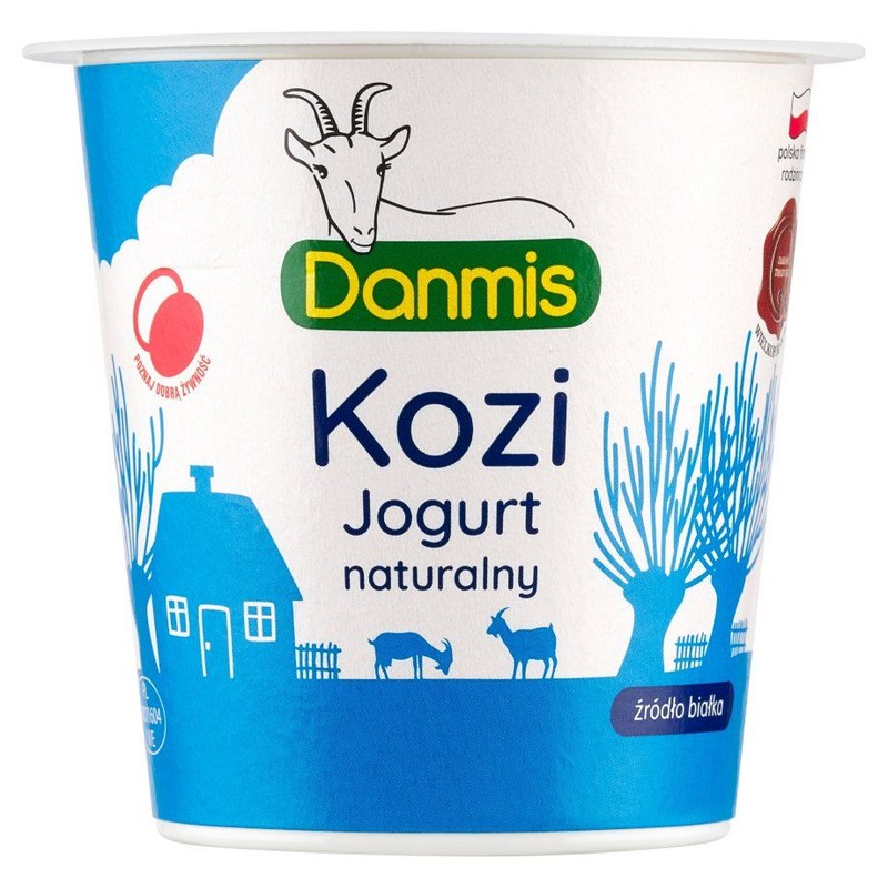 Jogurt kozi o smaku naturalnym Danmis 125 g