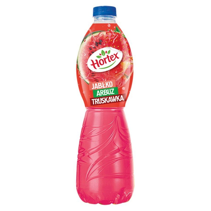 Napój wieloowocowy jabłko-arbuz-truskawka Hortex 1,75 l