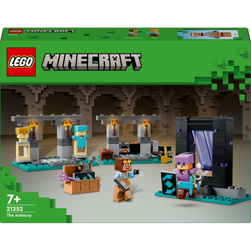 Minecraft Zbrojownia 21252 LEGO 1 sztuka