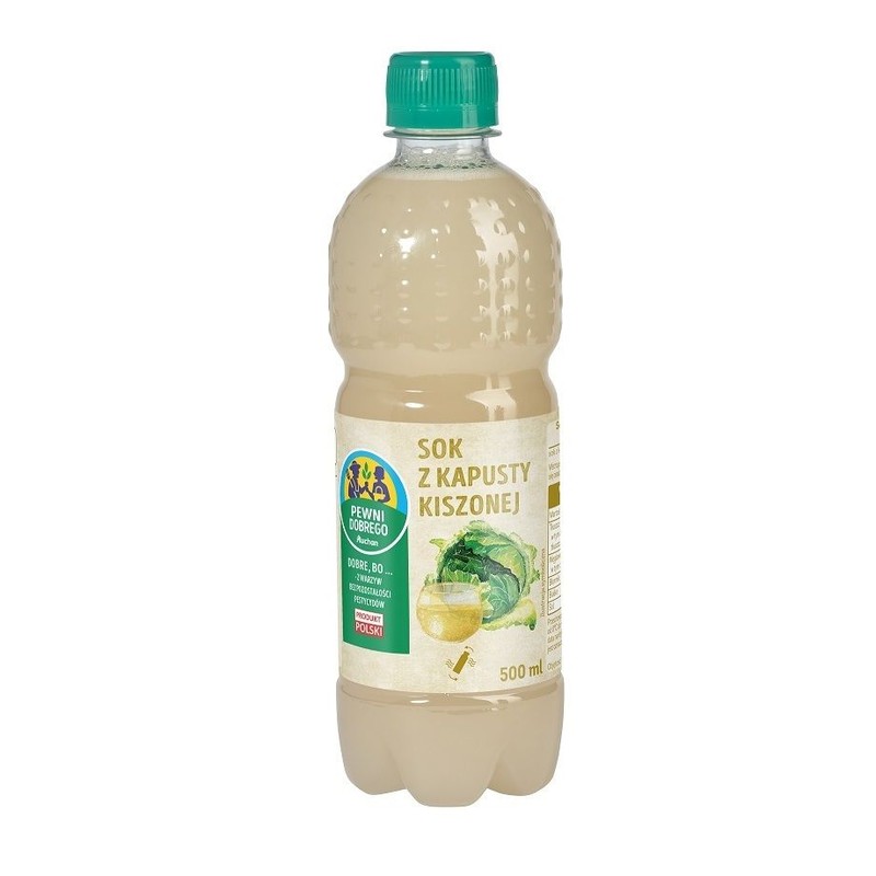 Sok z kapusty kiszonej   Pewni Dobrego 500 ml
