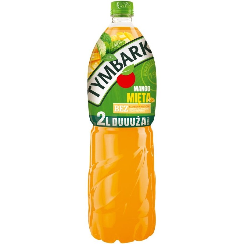 Napój niegazowany Mango Mięta Tymbark 2 l