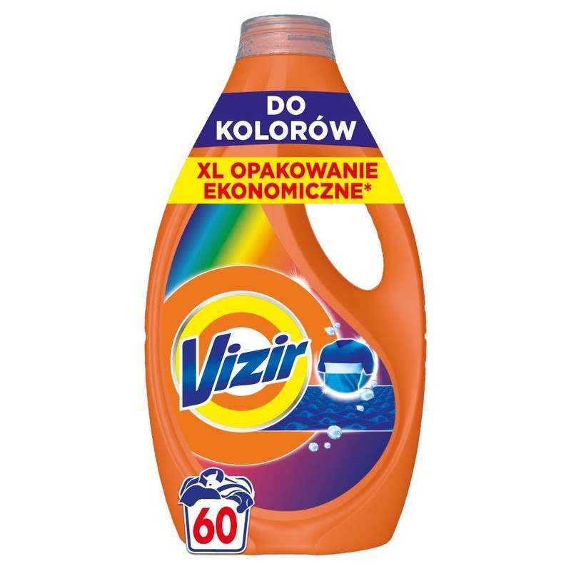 Płyn do prania kolorów 60 prań Vizir 2,7 l