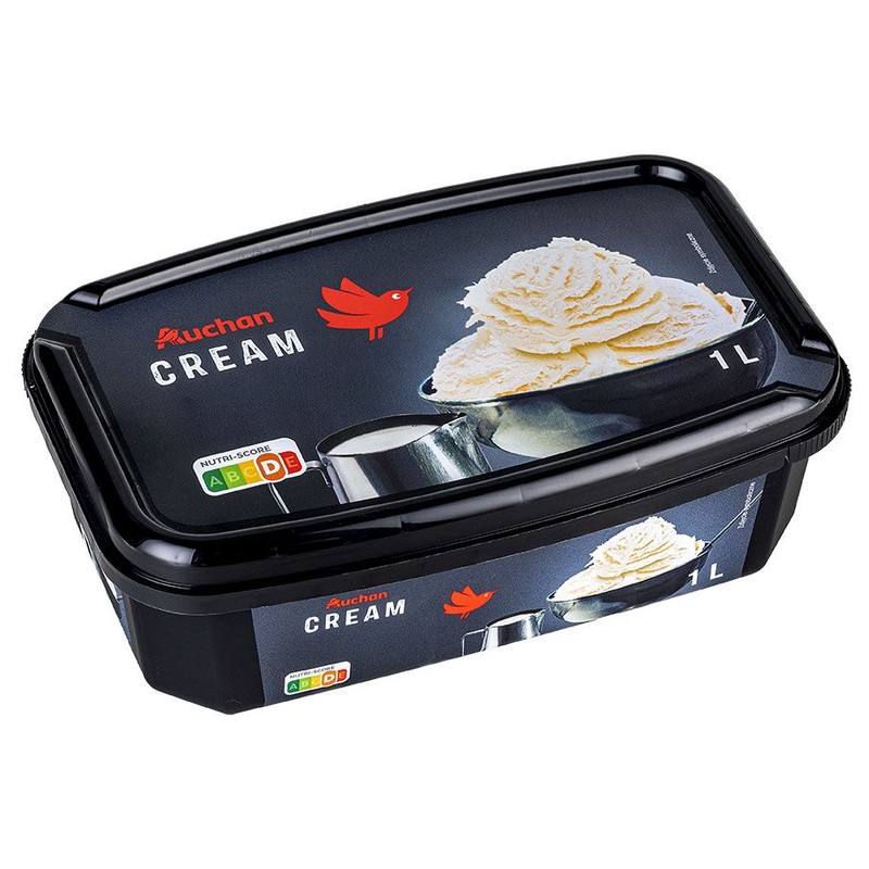 Lody śmietankowe Auchan 1 l