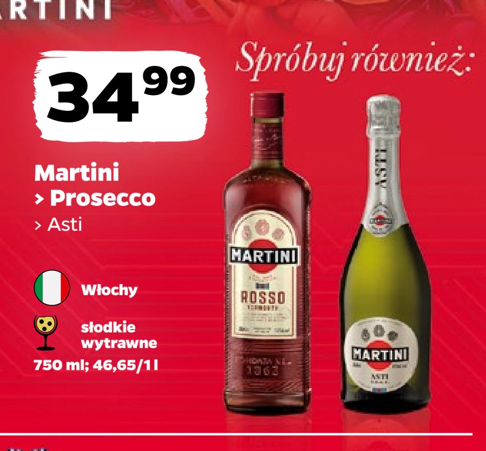 Martini > Prosecco > Asti