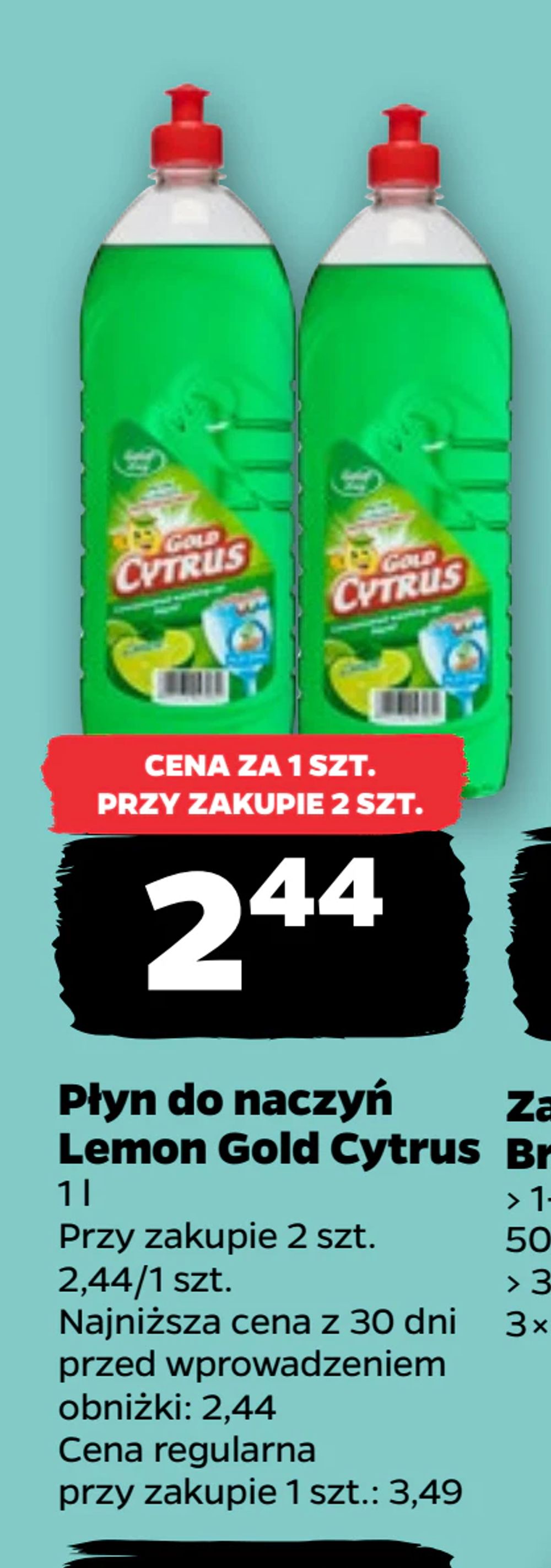 Płyn do naczyń Lemon Gold Cytrus