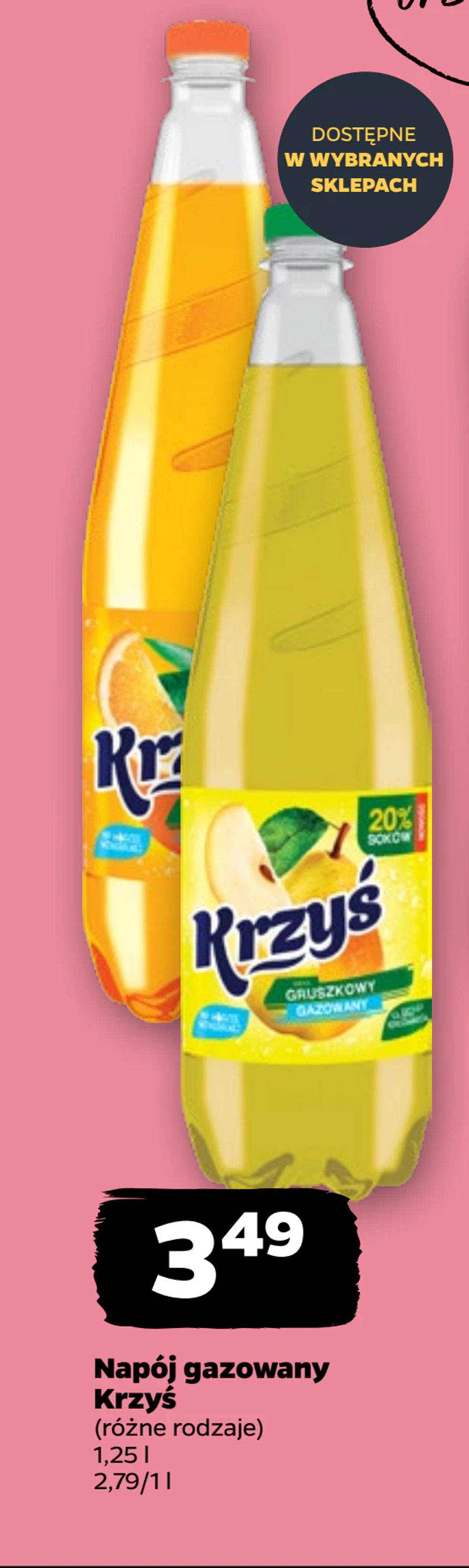 Napój gazowany Krzyś