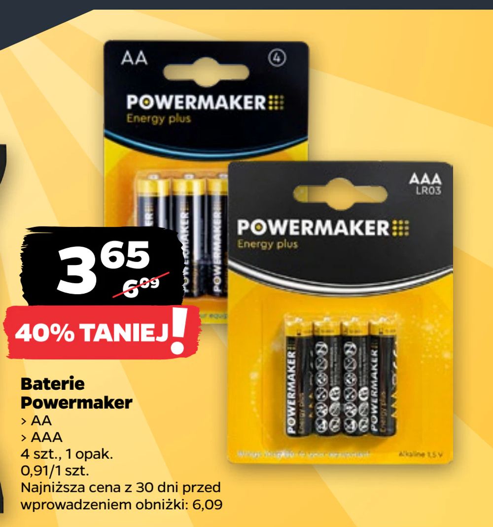 Baterie Powermaker