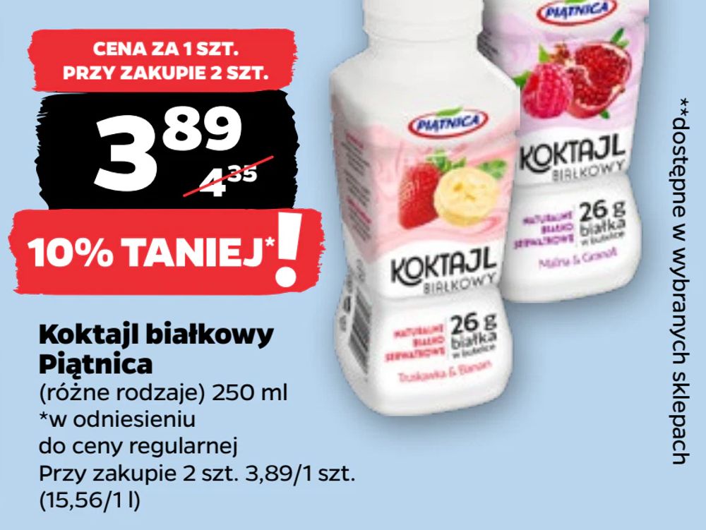 Koktajl białkowy Piątnica