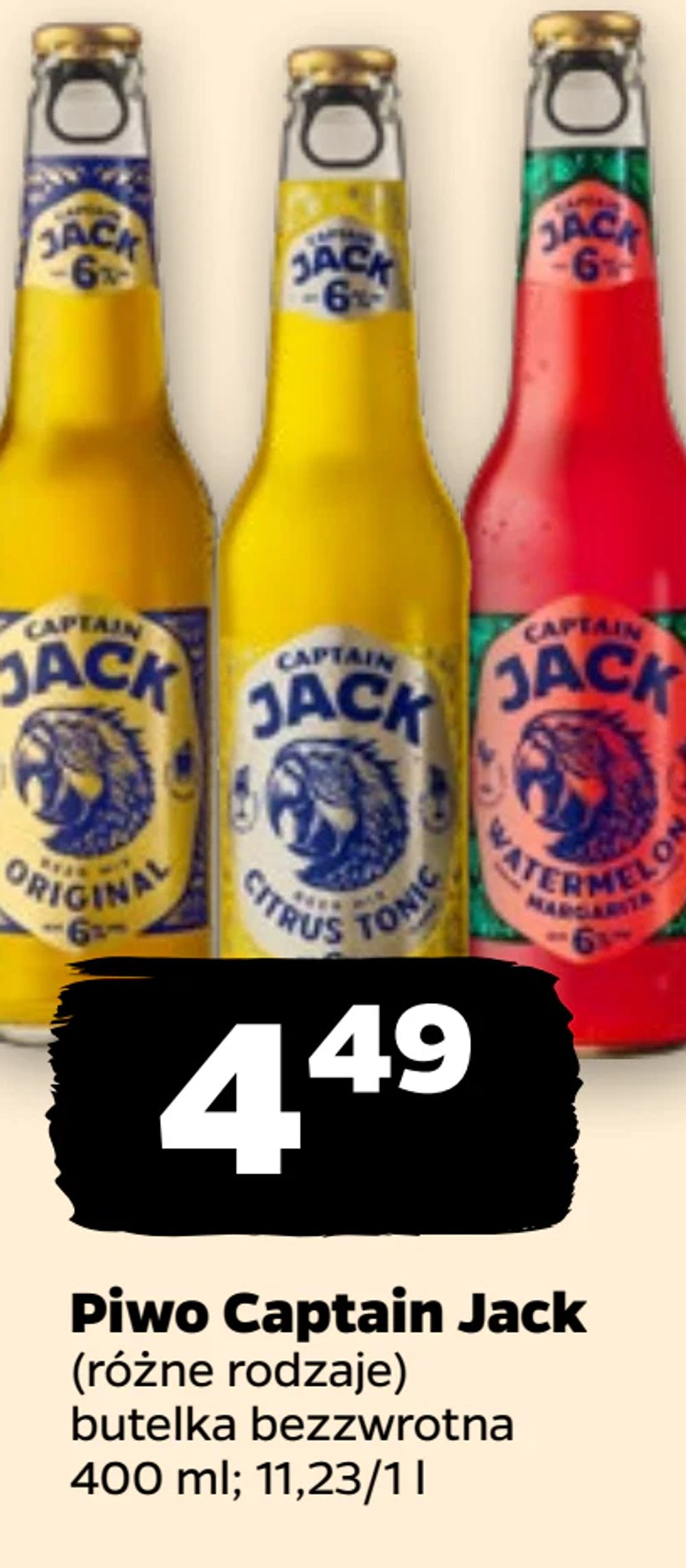 Piwo Captain Jack