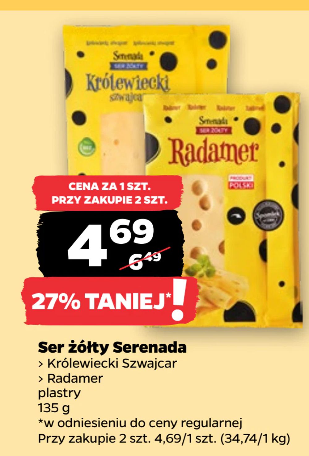 Ser żółty Serenada