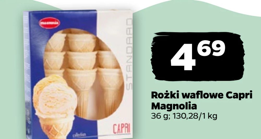 Rożki waflowe Capri Magnolia