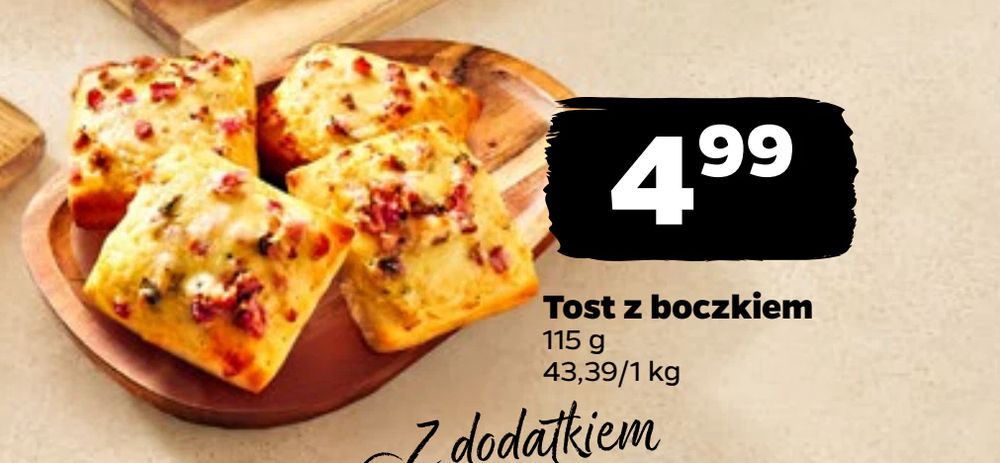 Tost z boczkiem
