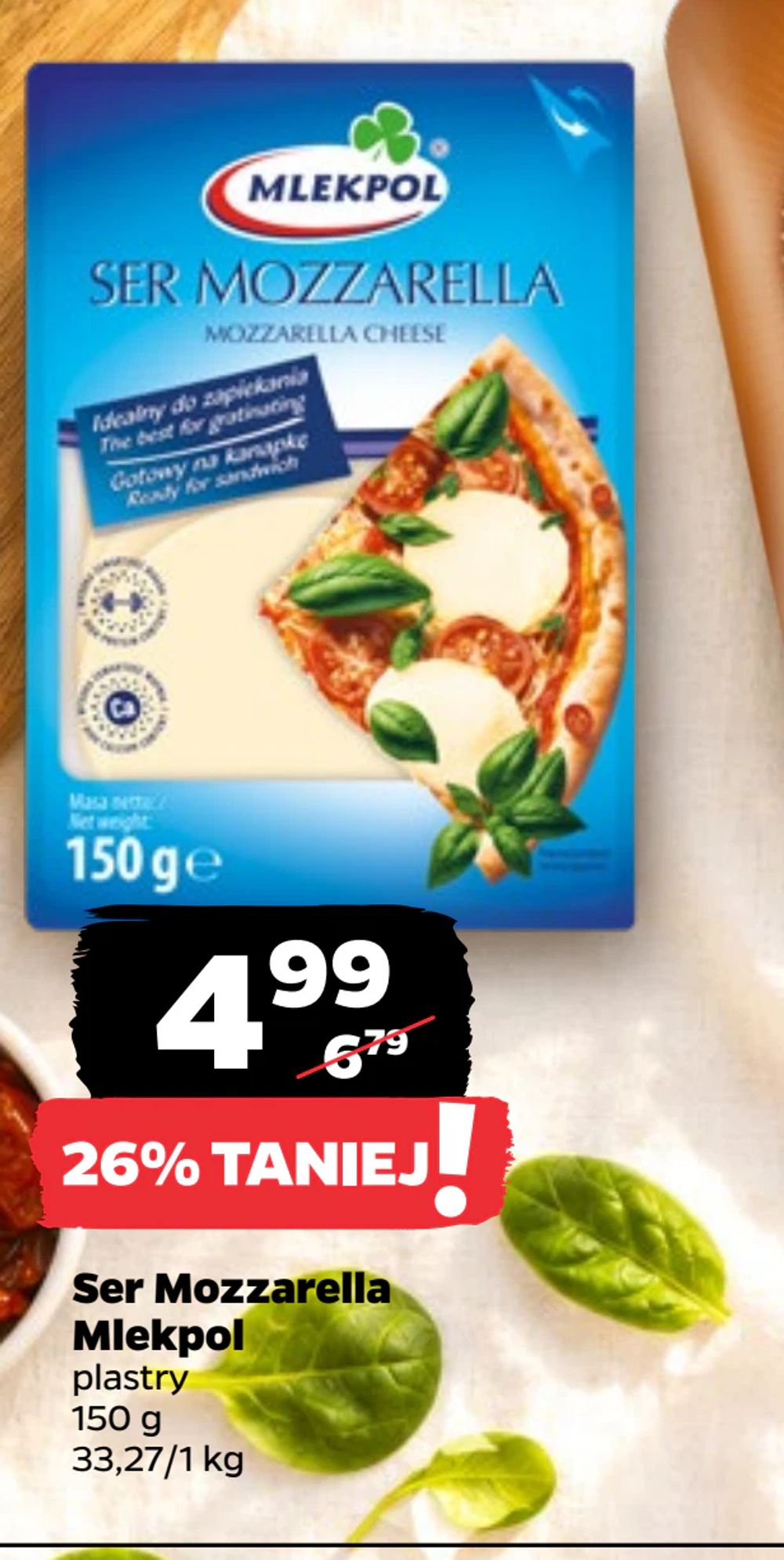 Ser Mozzarella Mlekpol