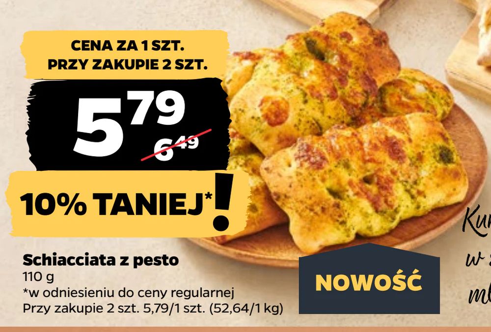 Schiacciata z pesto