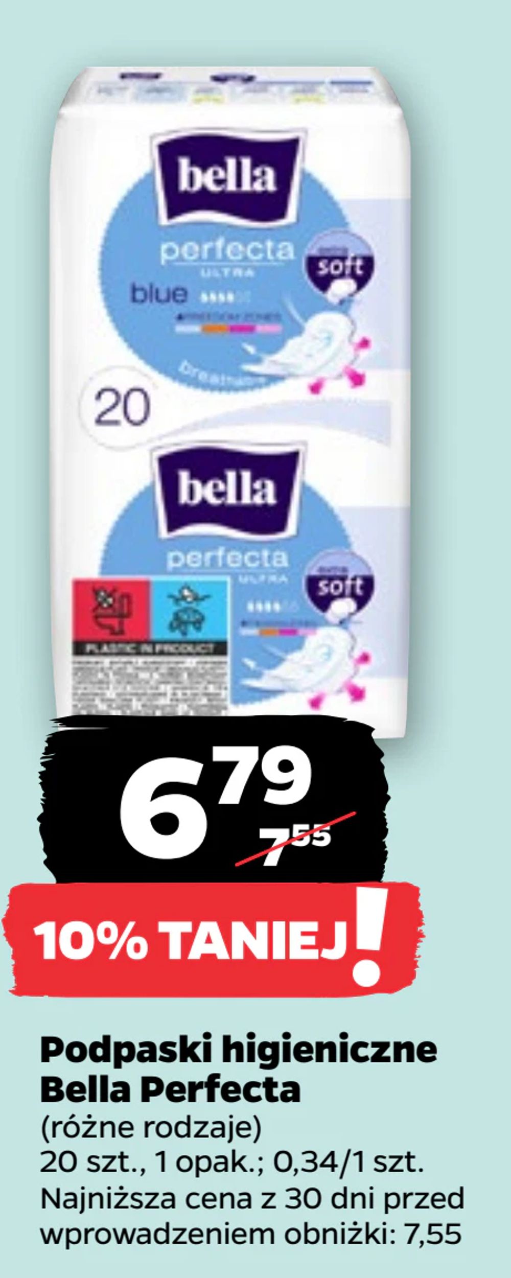 Podpaski higieniczne Bella Perfecta