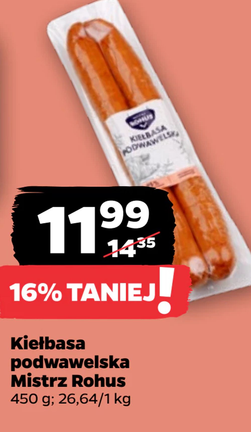 Kiełbasa podwawelska Mistrz Rohus