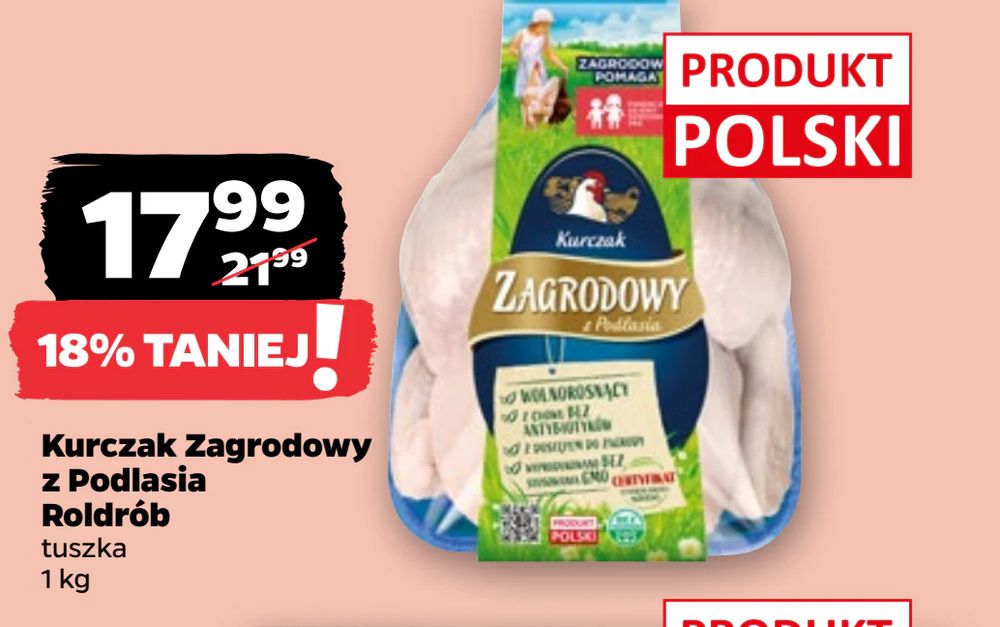 Kurczak Zagrodowy z Podlasia Roldrób
