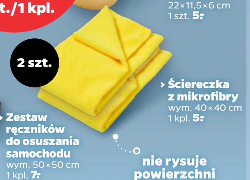 Ściereczka z mikrofibry