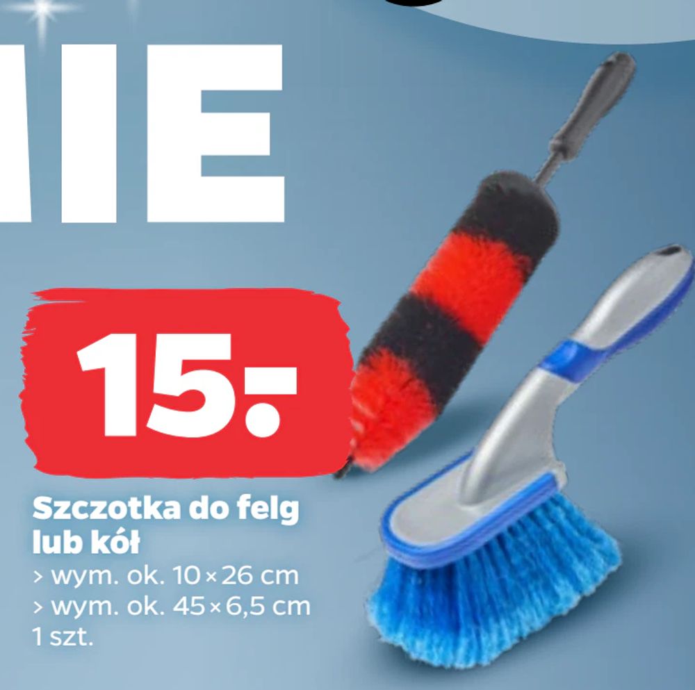 Szczotka do felg lub kół