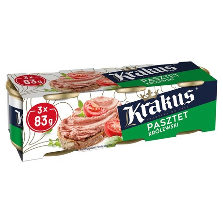 Krakus Pasztet królewski 249 g (3 x 83 g)