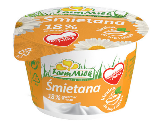 Farm Milk Śmietana 18% 200 g