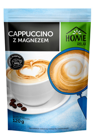 Cappuccino z magnezem 120g Home Relax
