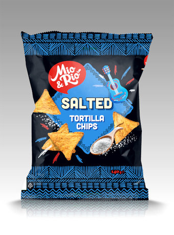 Mio&Rio Chipsy tortilla solone 140 g
