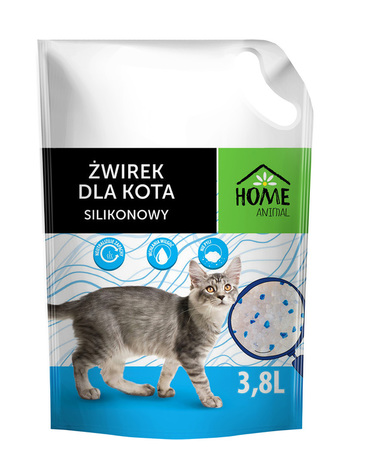 Żwirek dla kota silikonowy 3,8l Home Animal