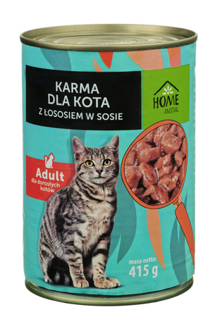 Home Animal Karma dla kota z łososiem w puszce 415 g
