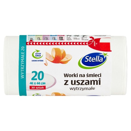 Stella Worki na śmieci z uszami 20 30 sztuk