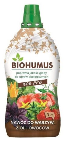Nawóz biohumus 1l do warzyw, ziół i owoców