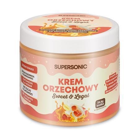 Supersonic Krem orzechowy o smaku białej czekolady i słonego karmelu