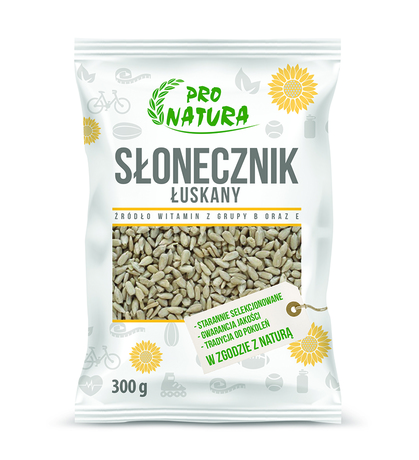 Słonecznik Pro Natura Łuskany 300g