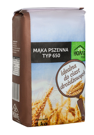 Mąka pszenna typ 650 domowa 1kg Home