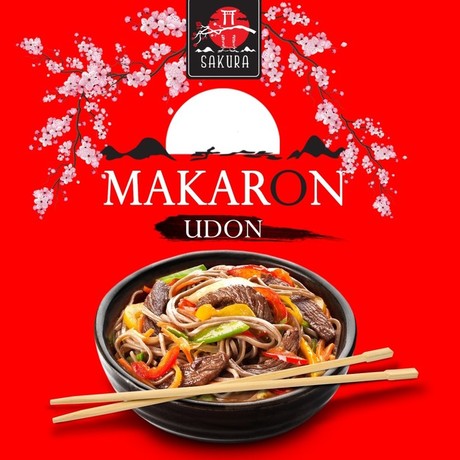 Sakura Makaron Udon świeży 200g