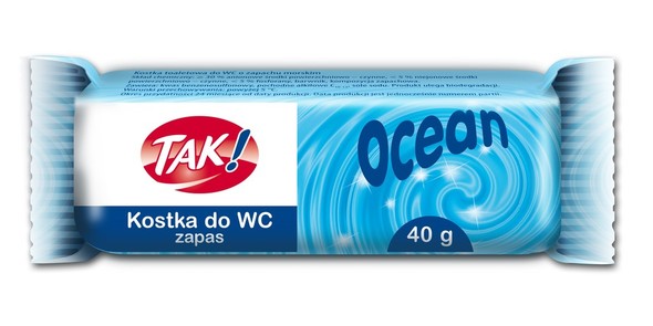 Wkład WC TAK 40g morski