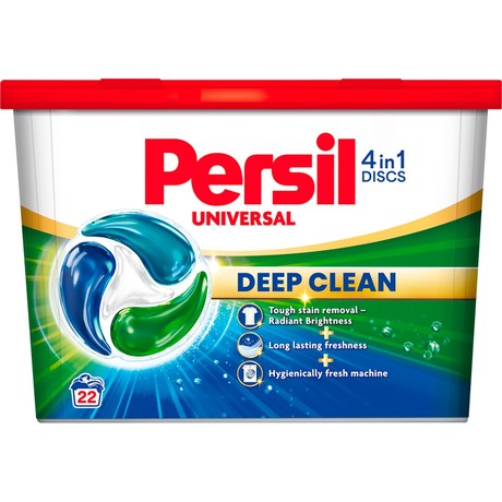 Persil Discs Universal Skoncentrowany środek do prania tkanin białych 363 g (22 prania)