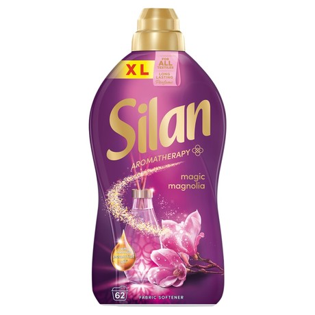 Silan Aromatherapy XL Magic Magnolia Płyn do zmiękczania tkanin 1364 ml (62 prania)