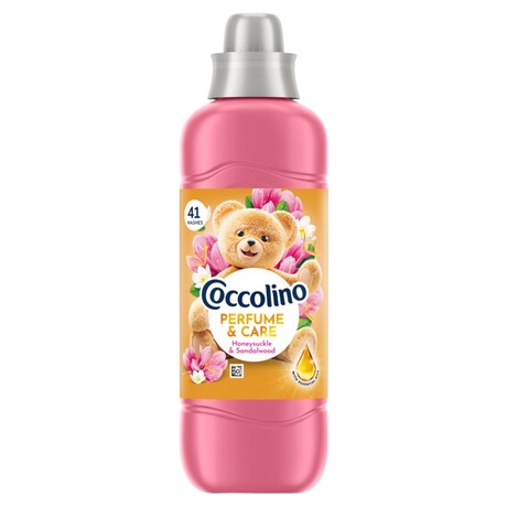 Coccolino Perfume & Care Honeysuckle&Sandalwood Płyn do płukania tkanin koncentrat 943 ml (41 prań)