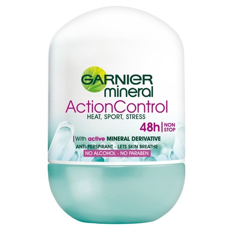 Garnier Mineral Action Control Antyperspirant w kulce bez alkoholu 50 ml