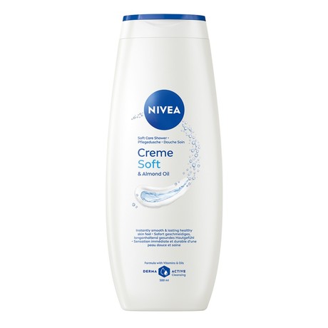 Nivea Creme Soft Kremowy żel pod prysznic 500 ml