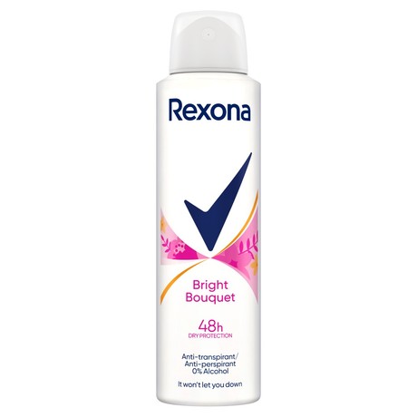 Rexona Women Essential Care Bright Bouquet Antyperspirant w sprayu 150 ml