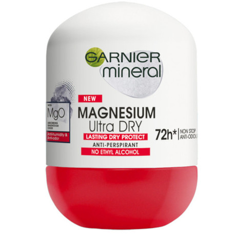 Dezodorant Garnier 50ml Magnesium Ultra Dry Roll