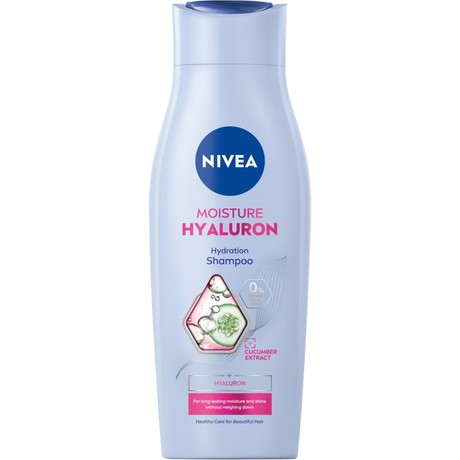 Nivea Moisture Hyaluron Szampon nawilżający z kwasem hialuronowym 400ml