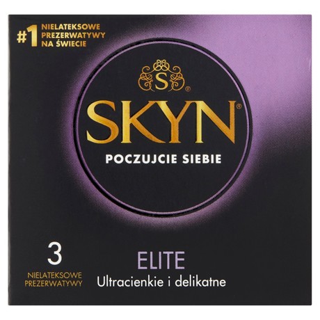 Skyn Elite Nielateksowe prezerwatywy 3 sztuki