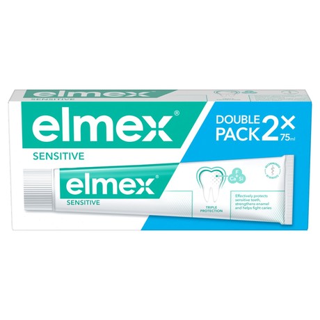 elmex Sensitive pasta do zębów 2x75ml