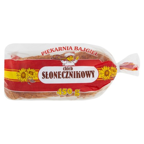 Piekarnia Bajgiel Chleb słonecznikowy krojony 450 g