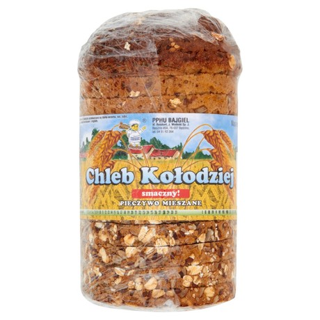 Piekarnia Bajgiel Chleb Kołodziej krojony 400 g